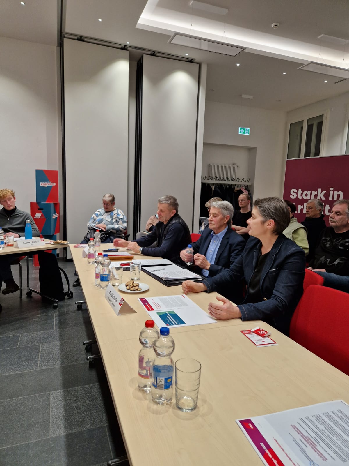 Wahlforum zum Thema Rentenpolitik